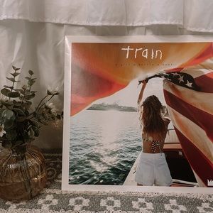 Train “a girl a bottle a boat” Vinyl